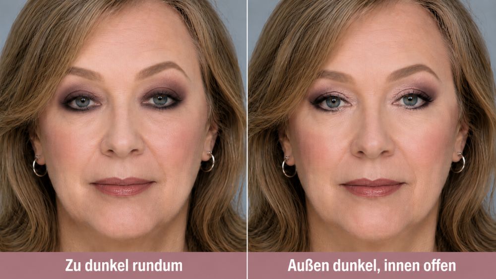 Schlupflider Dramatischer Look