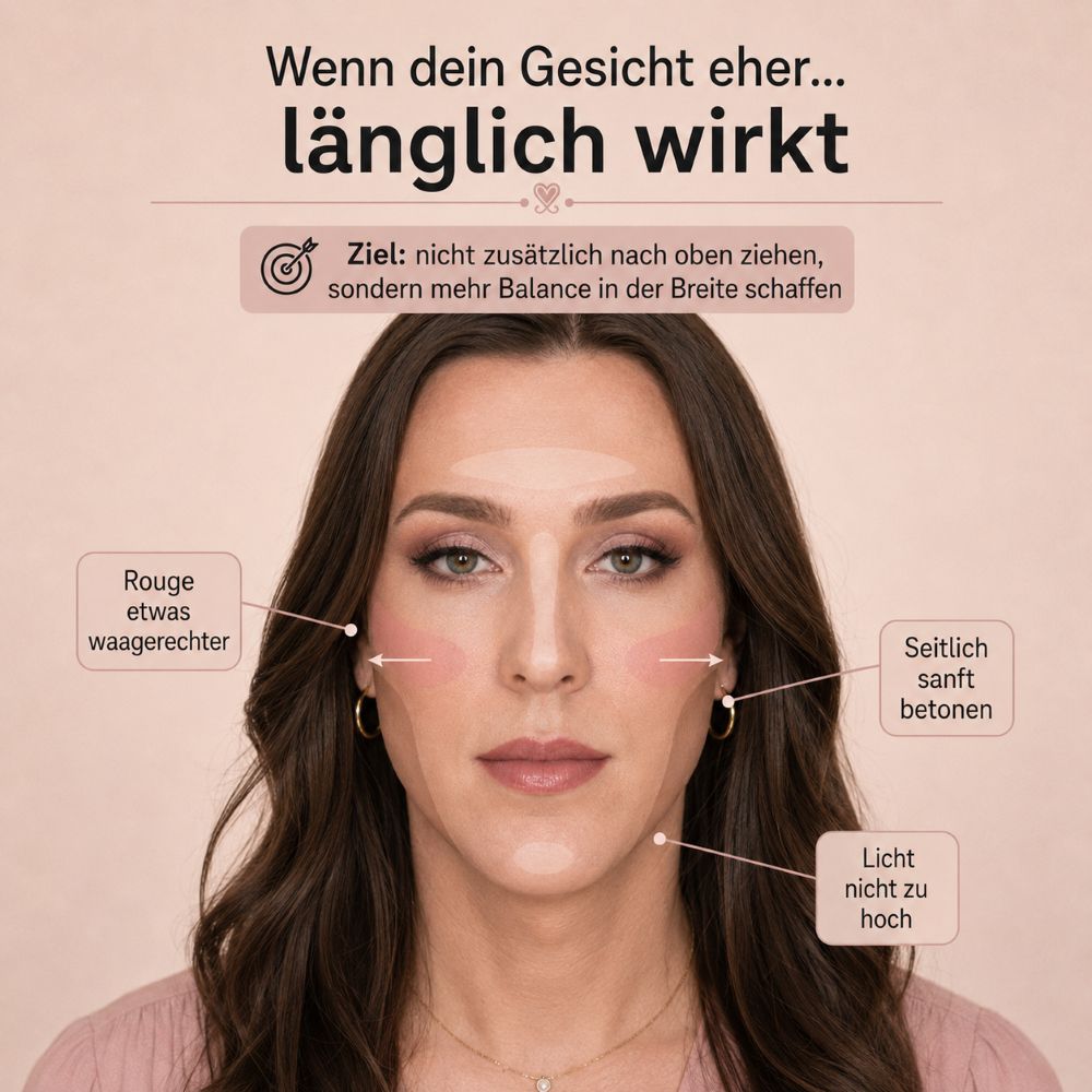 Feminin schminken, erstellt mit KI