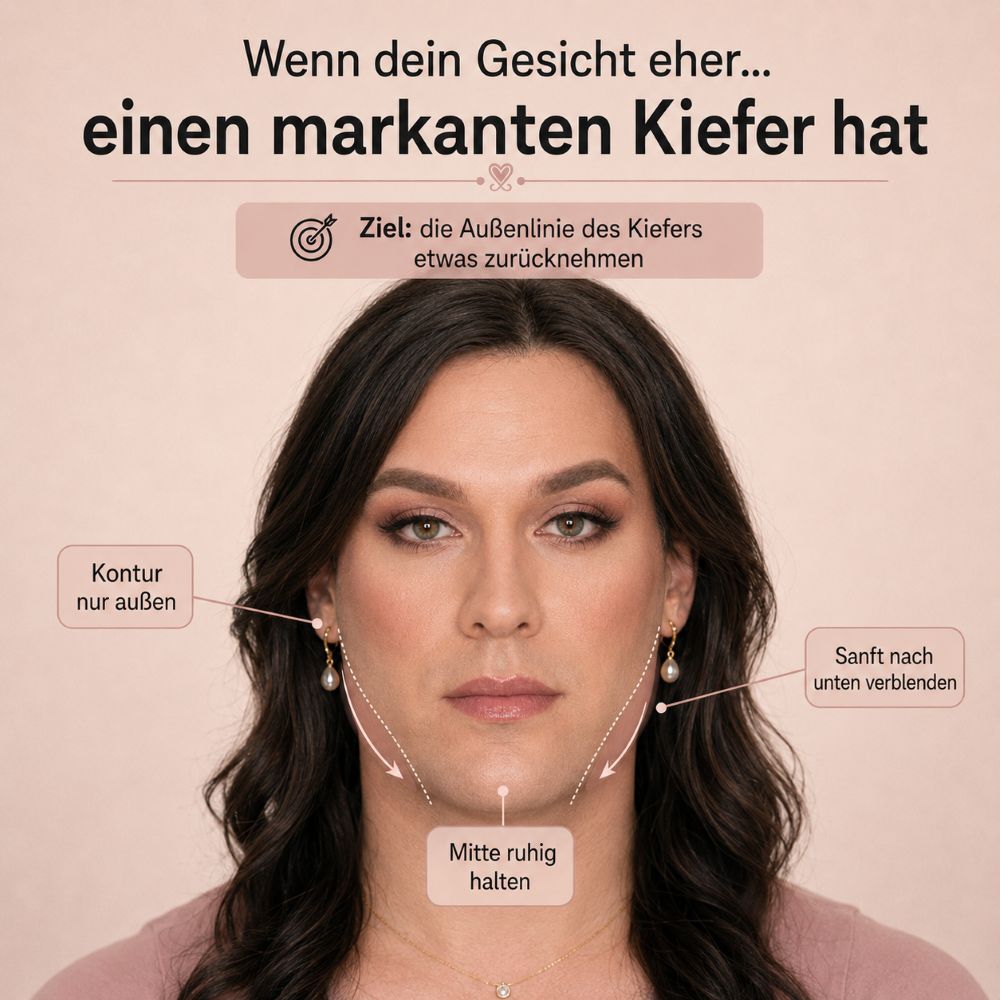 Feminin schminken, erstellt mit KI