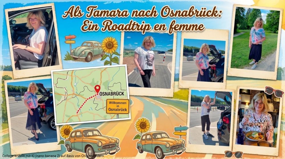 Als Tamara nach Osnabrück: Ein Roadtrip en femme